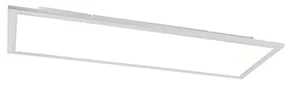 LED paneel staal 80 cm incl. LED met afstandsbediening - Live Modern Binnenverlichting Lamp
