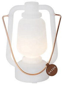 Buitenlamp LED Tafellamp wit oplaadbaar 22 cm IP44 - Storm Mini Modern IP44 Buitenverlichting Lamp