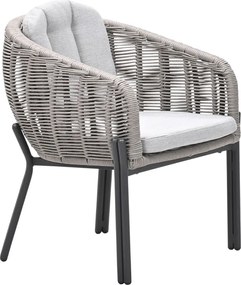 Garden Impressions Padula tuinset 7-delig - Scot tuintafel Napoli grey 230x115 cm