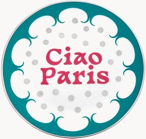 Porseleinen dessertbord Paris