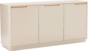 Mat Dressoir Grijsbeige 152 Cm - 152x40x75cm.