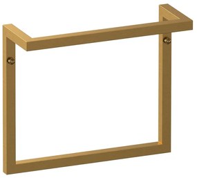 BRAUER Handdoekrek - 35x30x12cm - geborsteld goud AE-HBB35GG