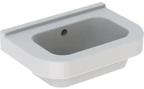 Geberit 300 Basic fontein zonder kraangat met overloop 36x25x15cm wit s8400105000g