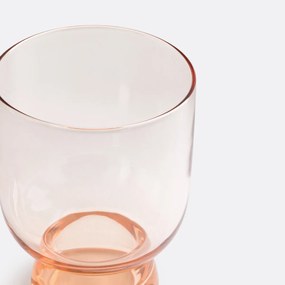 Set van 4 gekleurde waterglazen, Helly