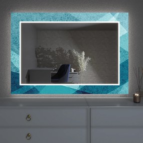 LED spiegel met decor D24