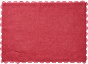 Handgemaakt placemat Willow van linnen