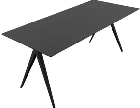 Goossens Excellent Eettafel Ferris, Rechthoekig 200 x 100 cm