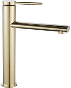 Wastafelkraan Rea Oval Gold High