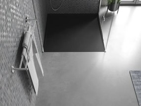 Mexen Amon vierkante douchebak SMC 100 x 100 cm, zwart - 4F701010
