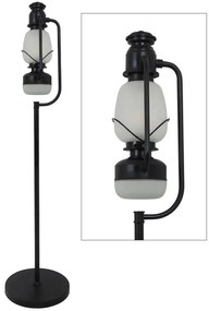 Vloerlamp Chester Antiek Zwart