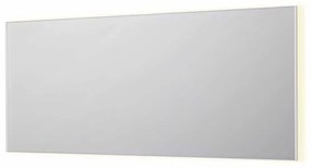 INK SP32 spiegel - 180x4x80cm rechthoek in stalen kader incl indir LED - verwarming - color changing - dimbaar en schakelaar - mat wit 8410101