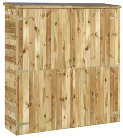 vidaXL Tuinschuur 163x50x171 cm massief grenenhout