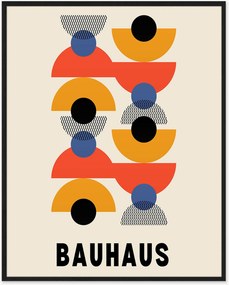 Ingelijste digitale print Bauhaus