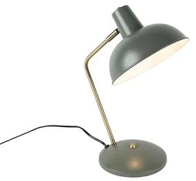 Smart tafellamp groen met brons incl. Wifi P45 - Milou Retro E14 rond Binnenverlichting Lamp