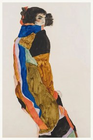 Kunstreproductie Moa, Egon Schiele