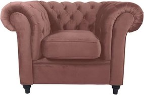 Fauteuil - Giethoorn - Kronos fluweel roze 29