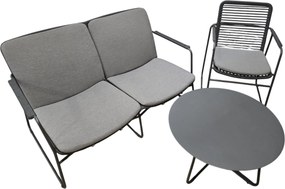 Showroommodel Elba stoel-bank loungeset 3-delig rope Taste4SO