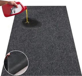 VEVOR Garage Vloermat 2235,2 x 5181,6 x 2,4 mm Werkplaatsvloer 820-850 g/m² Garagevloervilt &amp; TPE Olieopvangmat Garagemat Servicemat Vloerbescherming Vloerpanelen voor Garage