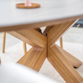 Garden Impressions Alexia tuinset 7-delig - Scot tuintafel 230x115 cm