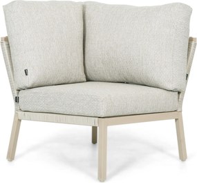 Hoek loungeset  Rope Taupe  Lifestyle Garden Furniture Biagio