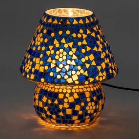 Tafellampen Blauw Signes Grimalt  Marokkaanse Lamp