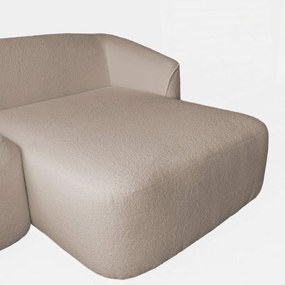 Hoekbank - Evora - rechts - stof now or never beige 03