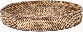 Handgeweven rotan decoratief dienblad Carry-All