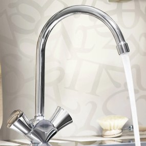Grohe Costa-L keukenkraan met hoge uitloop chroom