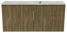 Mondiaz Joya DLux 90cm toiletmeubel dusk met wastafel faye midden 1 kraangat glace