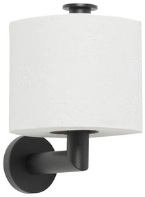 Plieger Vigo toiletrolhouder mat zwart