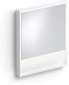 Clou Look at Me spiegel 70x80cm LED-verlichting IP44 Wit mat CL/08.08.070.20