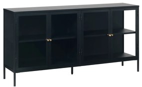 Metalen Dressoir 4 Deuren - 170x40x85cm.