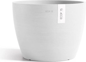 Ecopots bloempot Stockholm 45 - Rond - Pure White -Ø45 x H34,2 cm