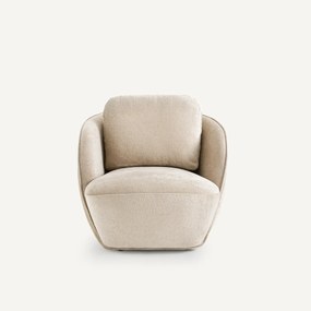Fauteuil in fluweel, Alpine