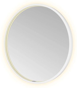 Hotbath &More Round spiegel 60cm wit mat