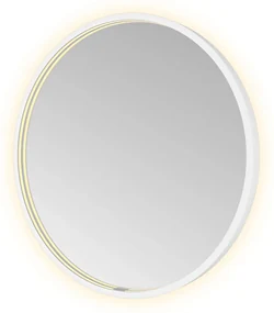 Hotbath &More Round spiegel 60cm wit mat
