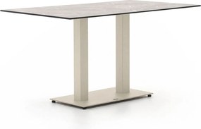 + 15% kassakorting | Tuin eettafel Forza | Rechthoekig | Tuintafel Kunststof | 140x80cm | 4 personen | Kees Smit Tuinmeubelen