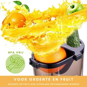 Niceey Slowjuicer - 900ml - Zwart
