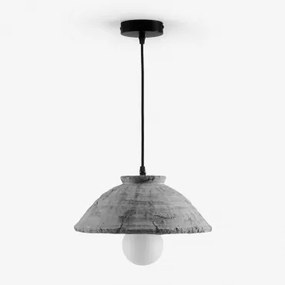 Sainza Terracotta Plafondlamp Grijs – Koel & Ø32 Cm - Sklum