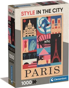 Puzzel Compact Box - Style in the City Paris