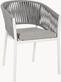 Stapelbare tuinstoelen Florencia met armleuning, 4-delig
