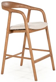 Eleonora Rayven Moderne Barkruk Bruin 94cm