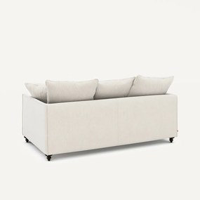 Compacte slaapbank, chenille fluweel, Lazare