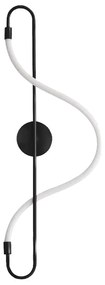 APP857-W Lange zwarte LED wandlamp