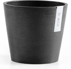 Ecopots bloempot Amsterdam 20 - Rond - Dark Grey - Diameter 20 x H17,1 cm