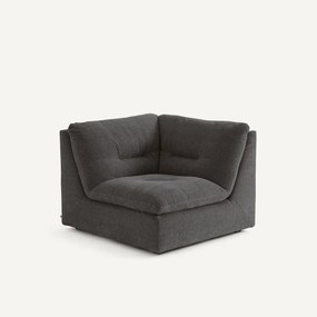 Modulaire 90° hoek in chenille fluweel, GIULIANO