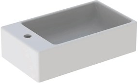 Geberit Serie 420 fontein 40x23 cm bak rechts Wit