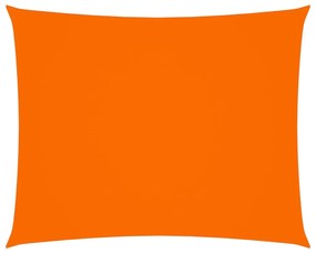 vidaXL Zonnescherm rechthoekig 3,5x4,5 m oxford stof oranje