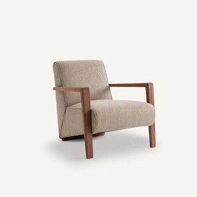 Fauteuil viscose-melée linnen, Sanami