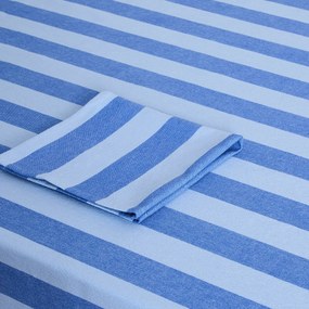 Set van 4 gestreepte servetten, 30% gerecycled katoen, geweven-geverfd, MIRELLA